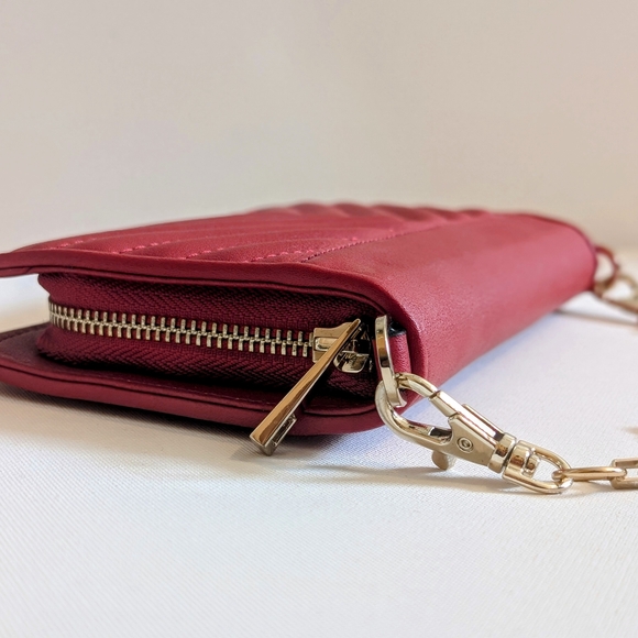 Red Crossbody Wallet - Picture 3 of 13
